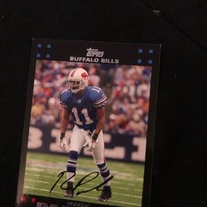 Signed sports cards
